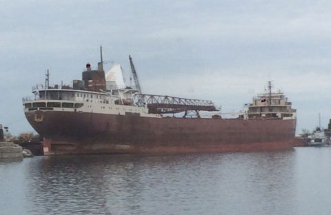 The American Fortitude arrives safely at MRC in Port Colborne, Ontario